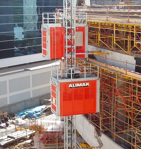 نصب آسانسور کارگاهی