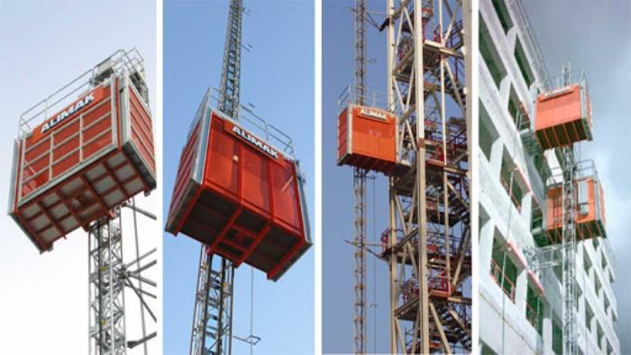 ساخت اسانسور کارگاهی الیماک